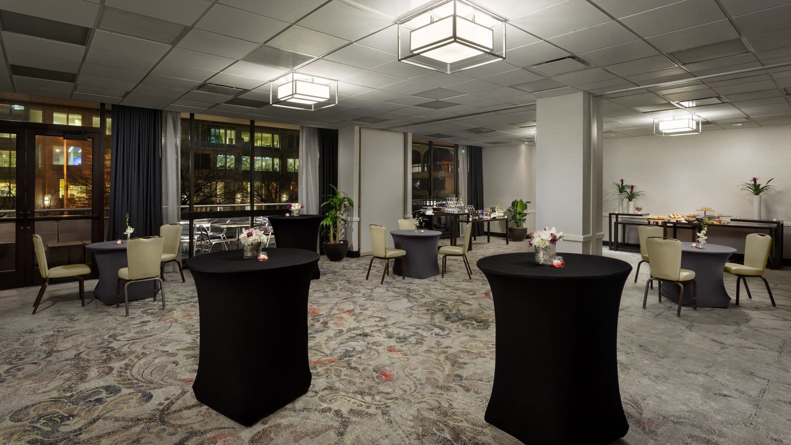 1 of 2 Hyatt Centric Arlington Reception Evening