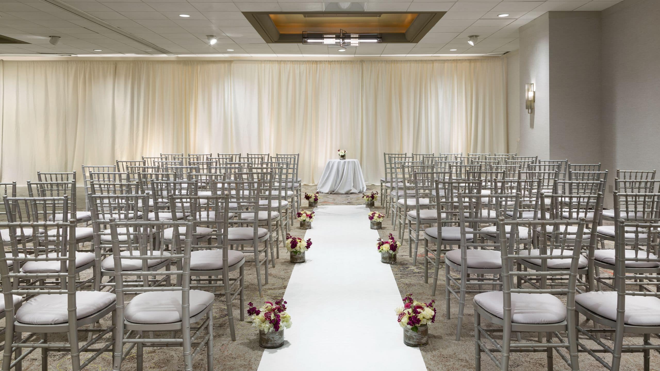 5 of 5 Hyatt Centric Arlington Wedding Aisle