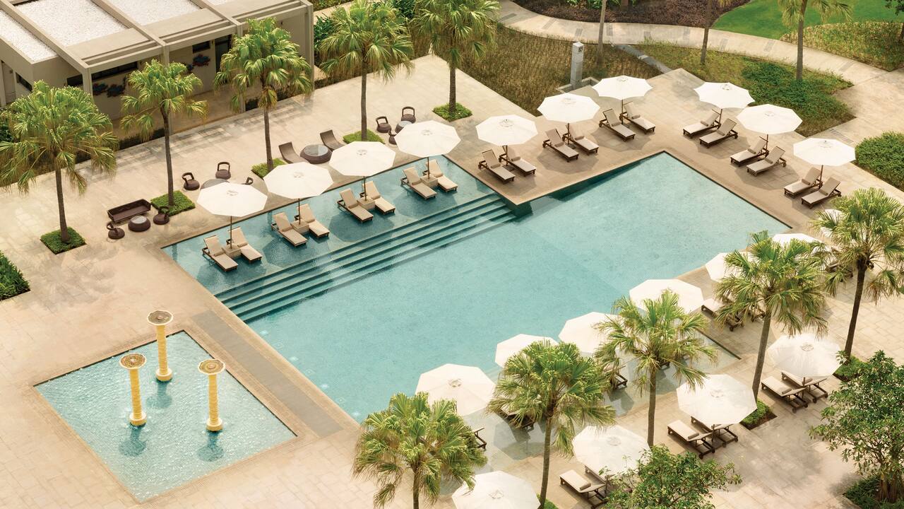 Pool Hyatt Regency Da Nang Beach Resort, Hoa Hai, Da Nang Vietnam
