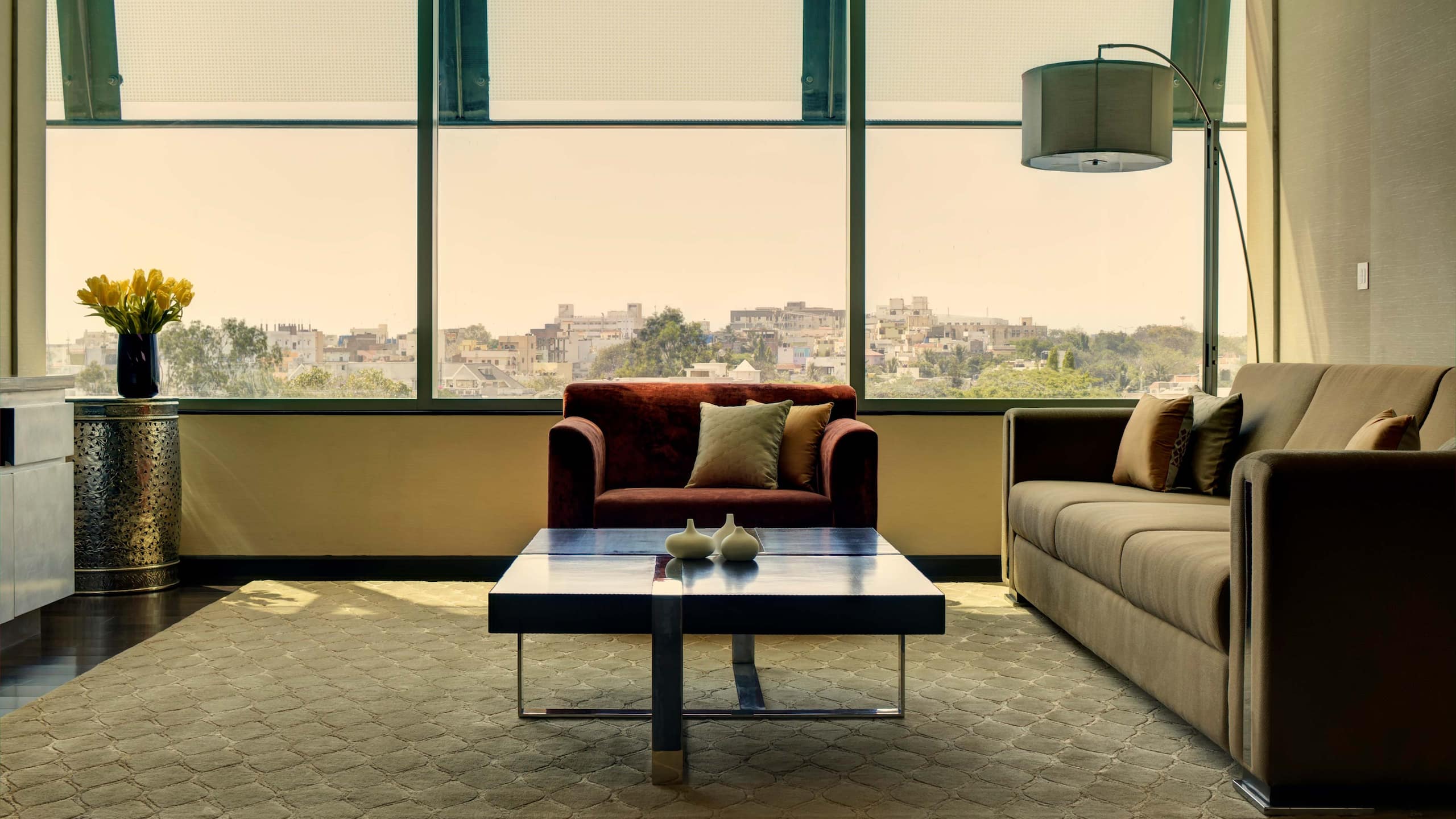 Park Hyatt Hyderabad Apartment 2 Living Area