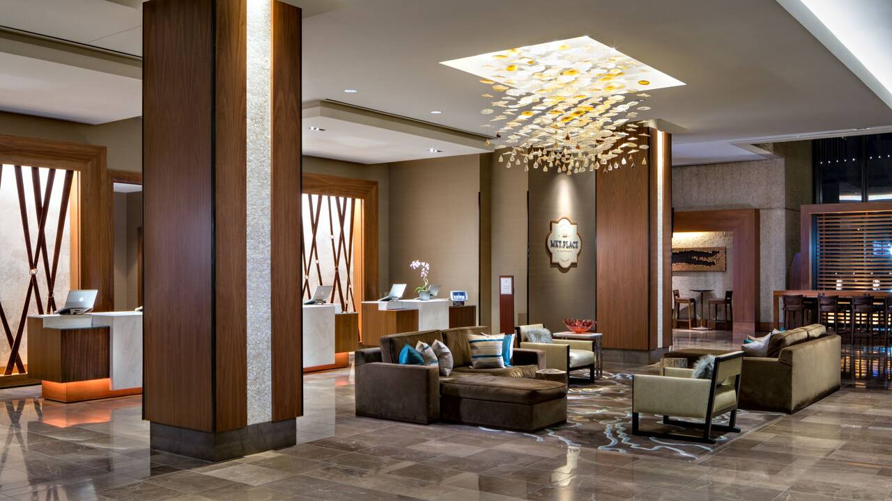Hotel Lobby near the Alamo Hyatt Regency San Antonio River Walk