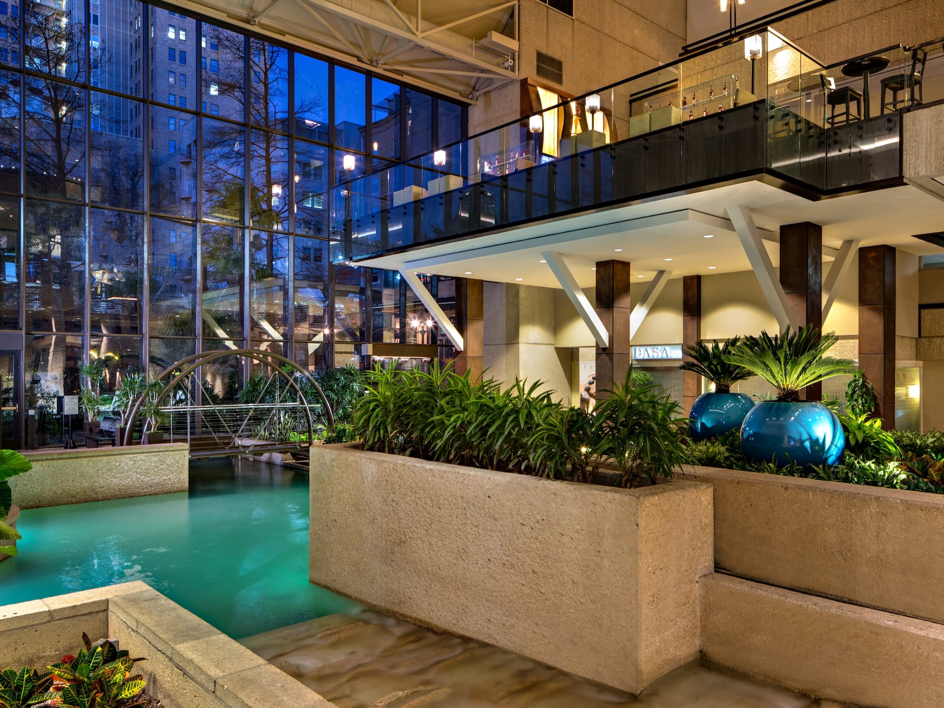 Hyatt Regency San Antonio Riverwalk River Level View