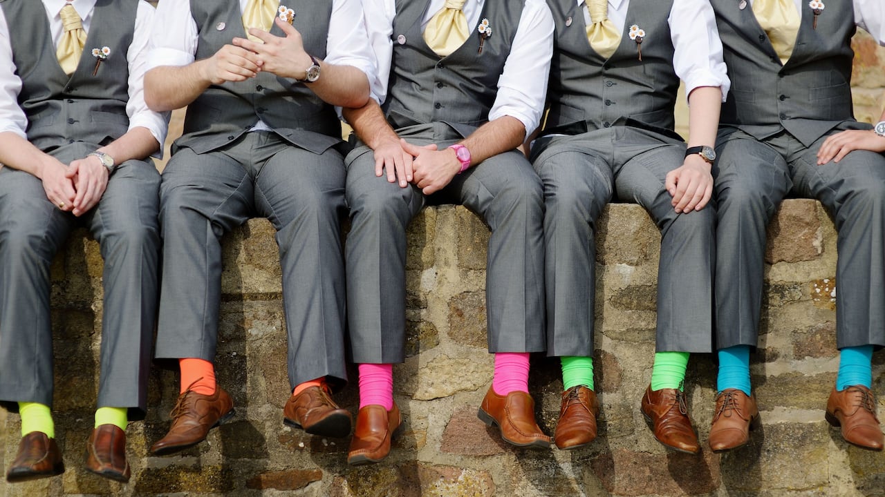 Wedding groomsmen