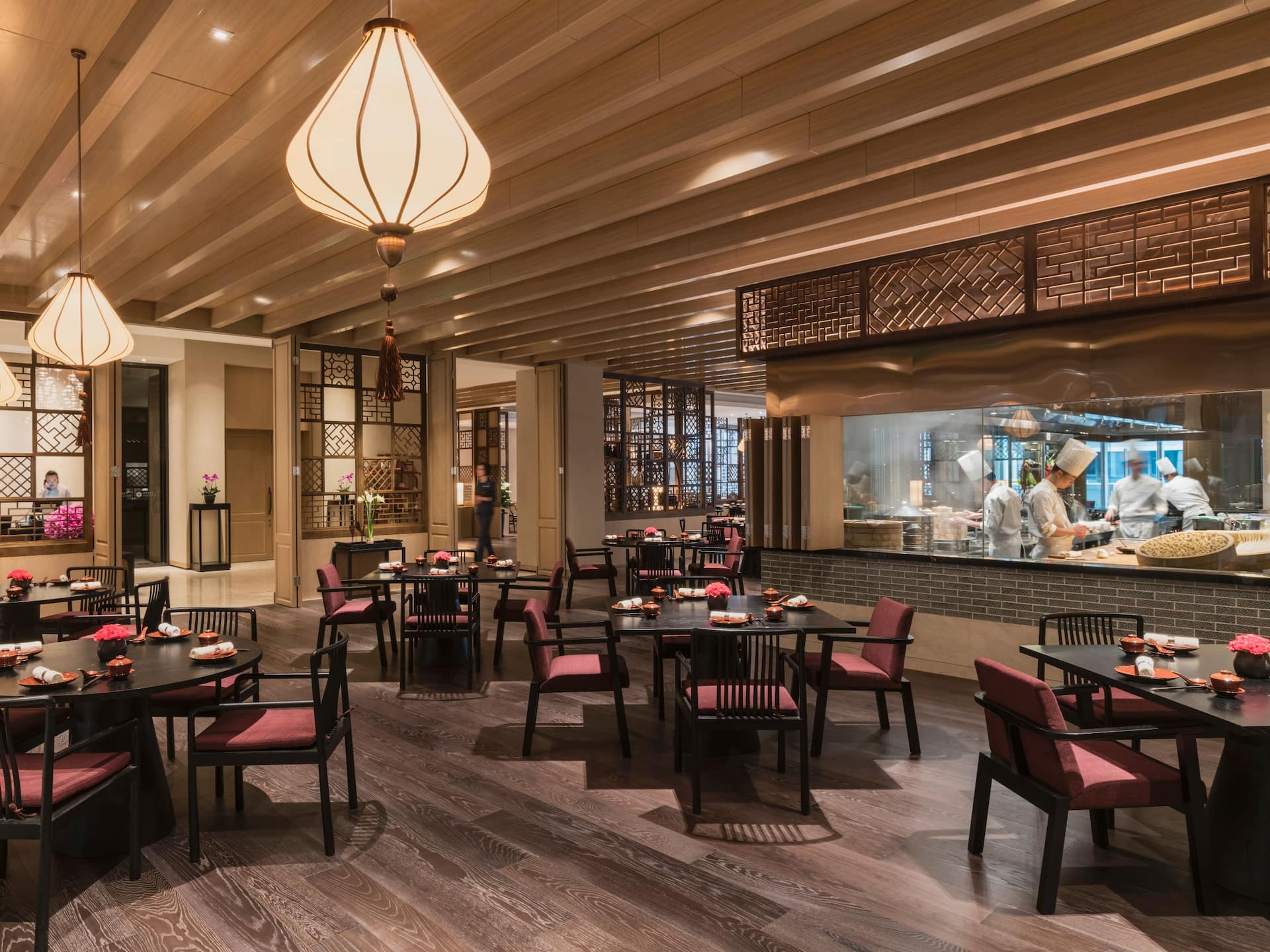 Hyatt Regency Xiamen Wuyuanwan Xiang Chinese Restaurant Dining Hall
