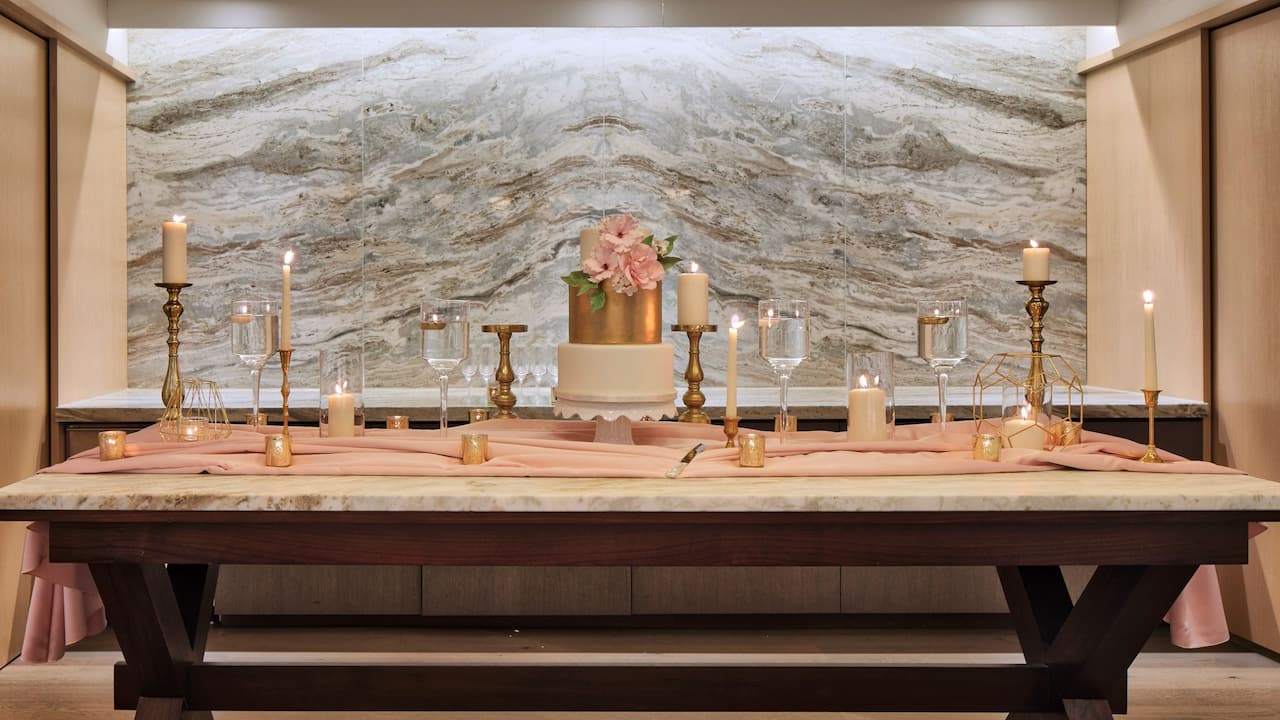 Wedding Cake Table