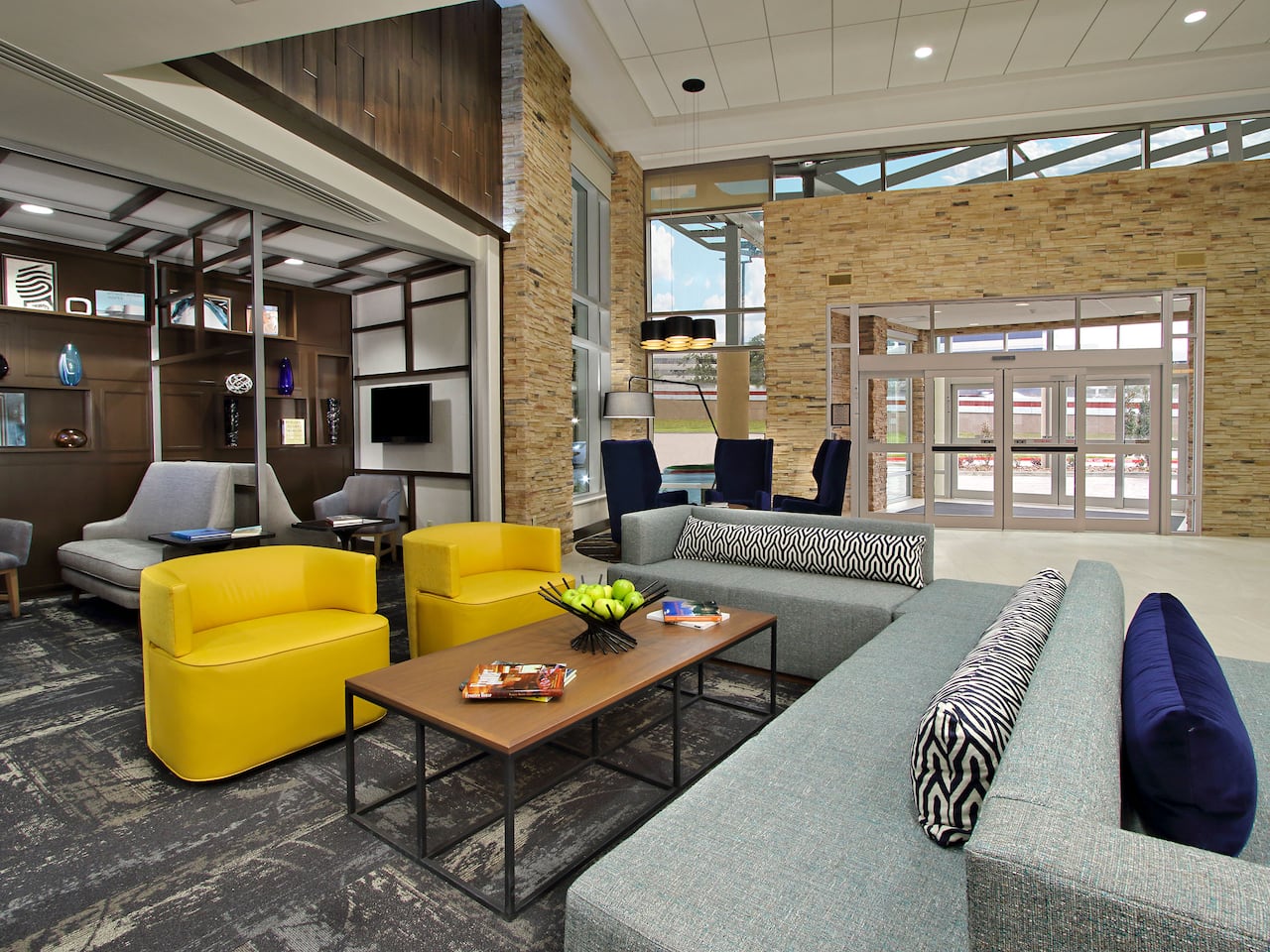 lobby area