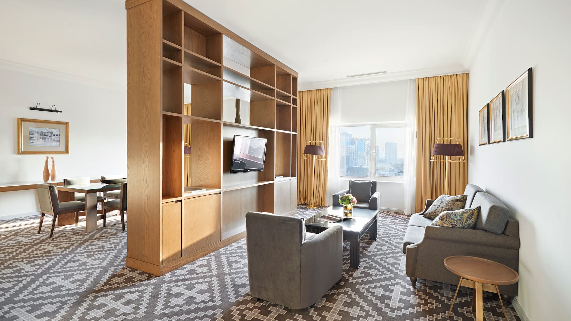 Regency Executive living room at Hyatt Regency Baku