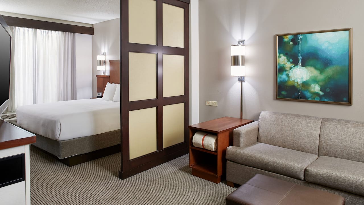 King Bedroom in Wyoming, MI hotel