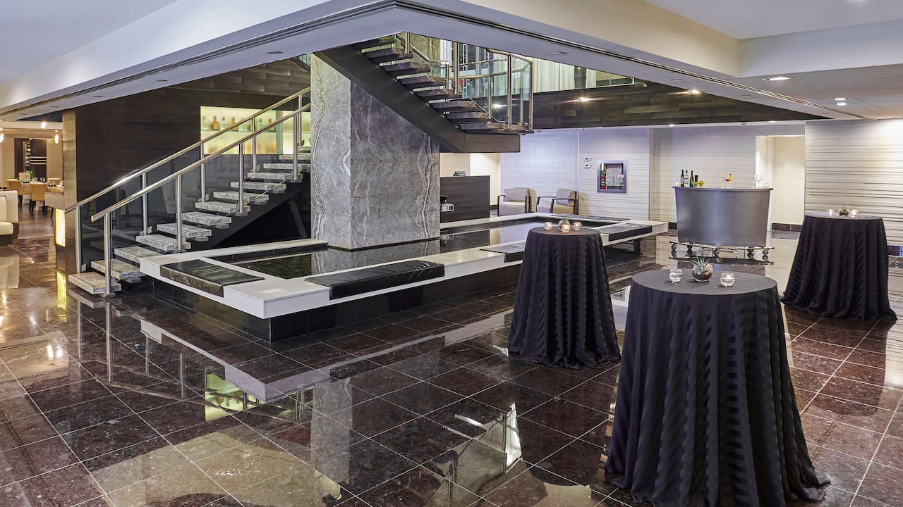 KSS Lounge reception set-up