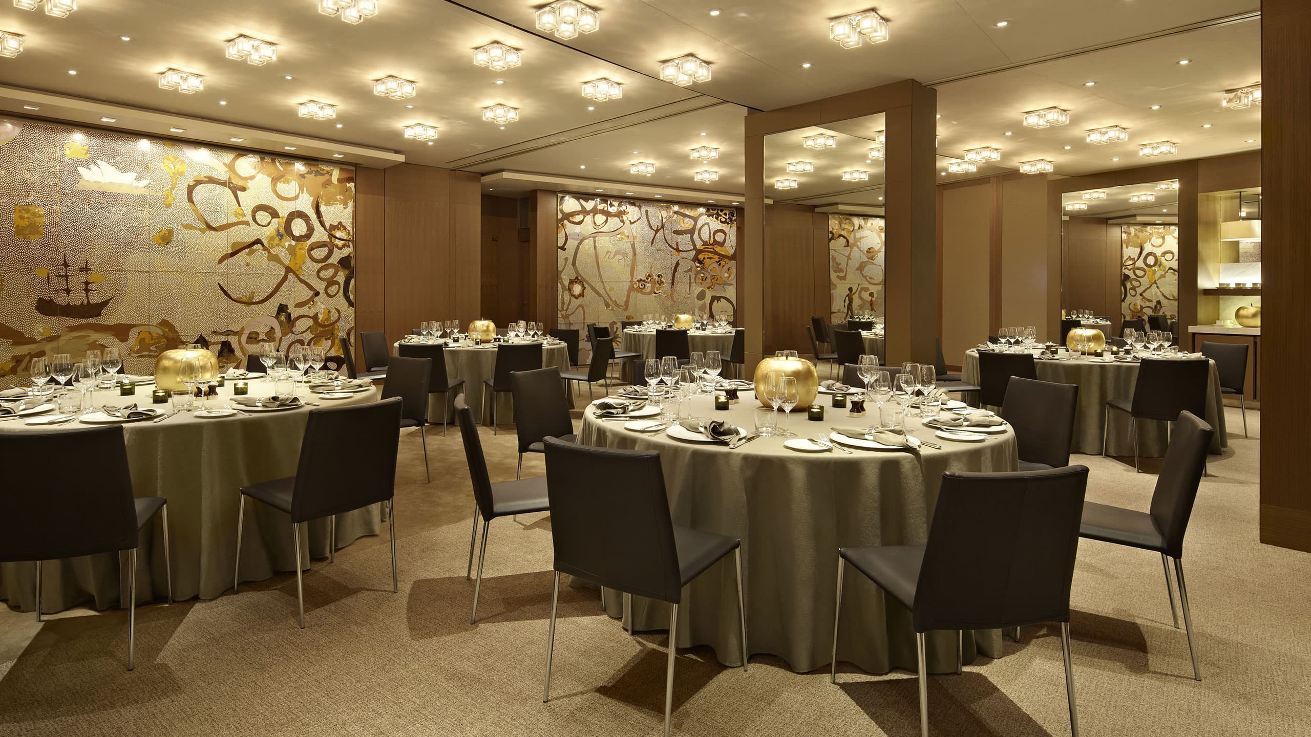 1 of 1 The Gallery Dinner Setup