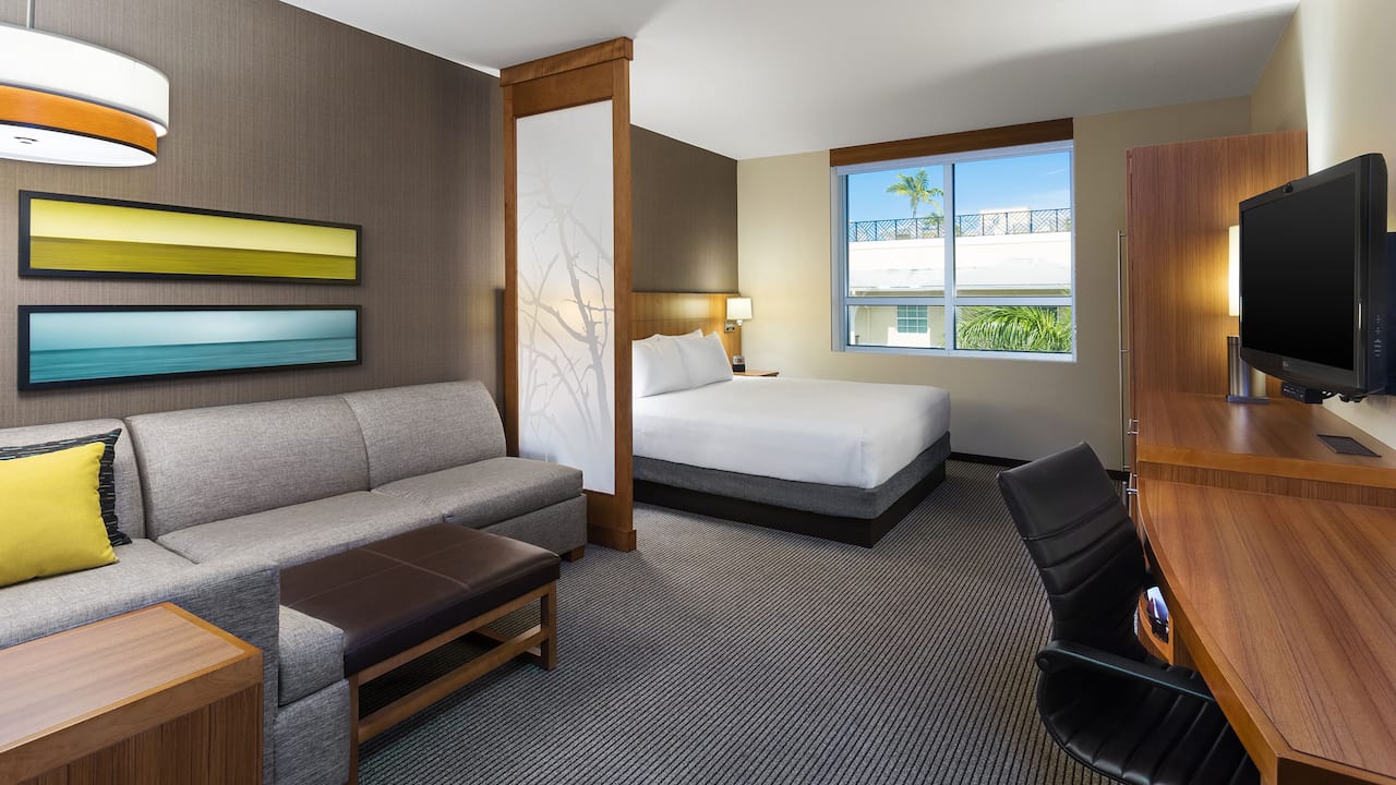 Hyatt Place Delray Beach King Bed 