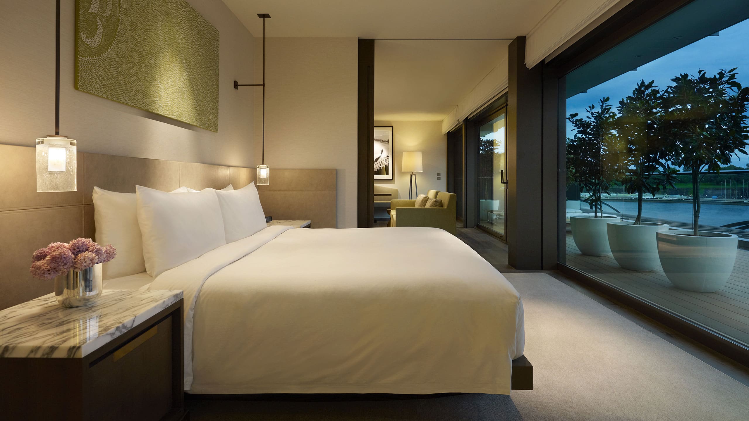 1 of 6 Rooftop Suite Bedroom