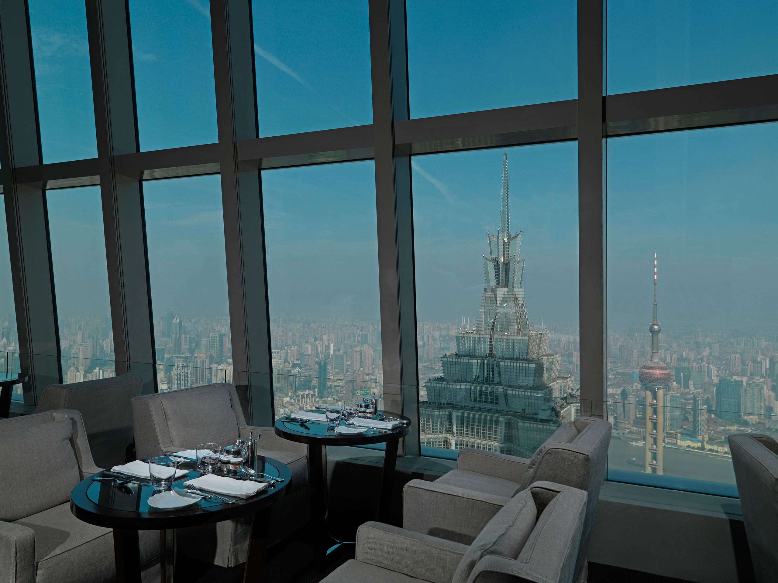 Five Star Restaurants At Luxury Hotel Shanghai丨park Hyatt - 