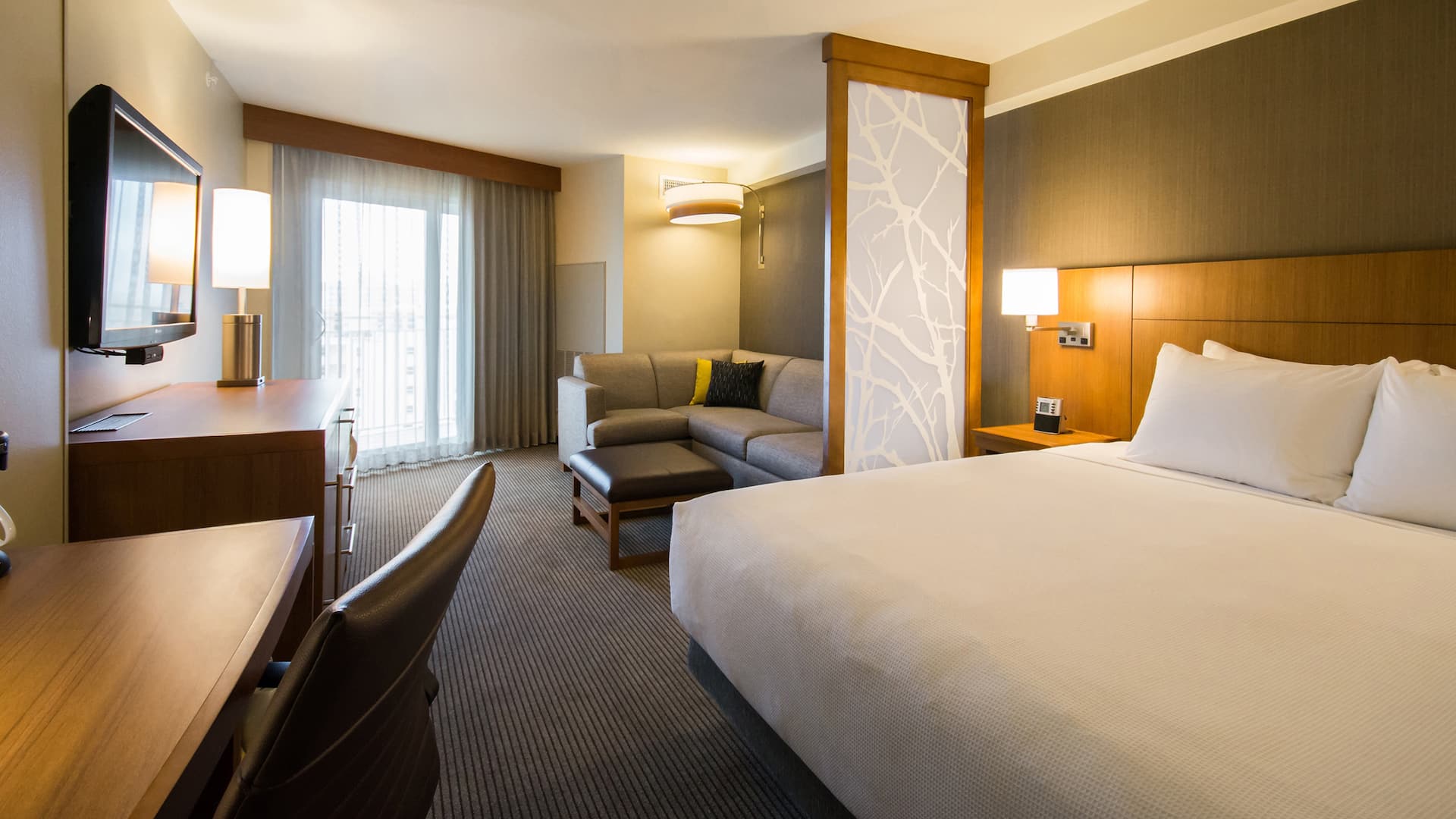 King Bed with Sofa Bed