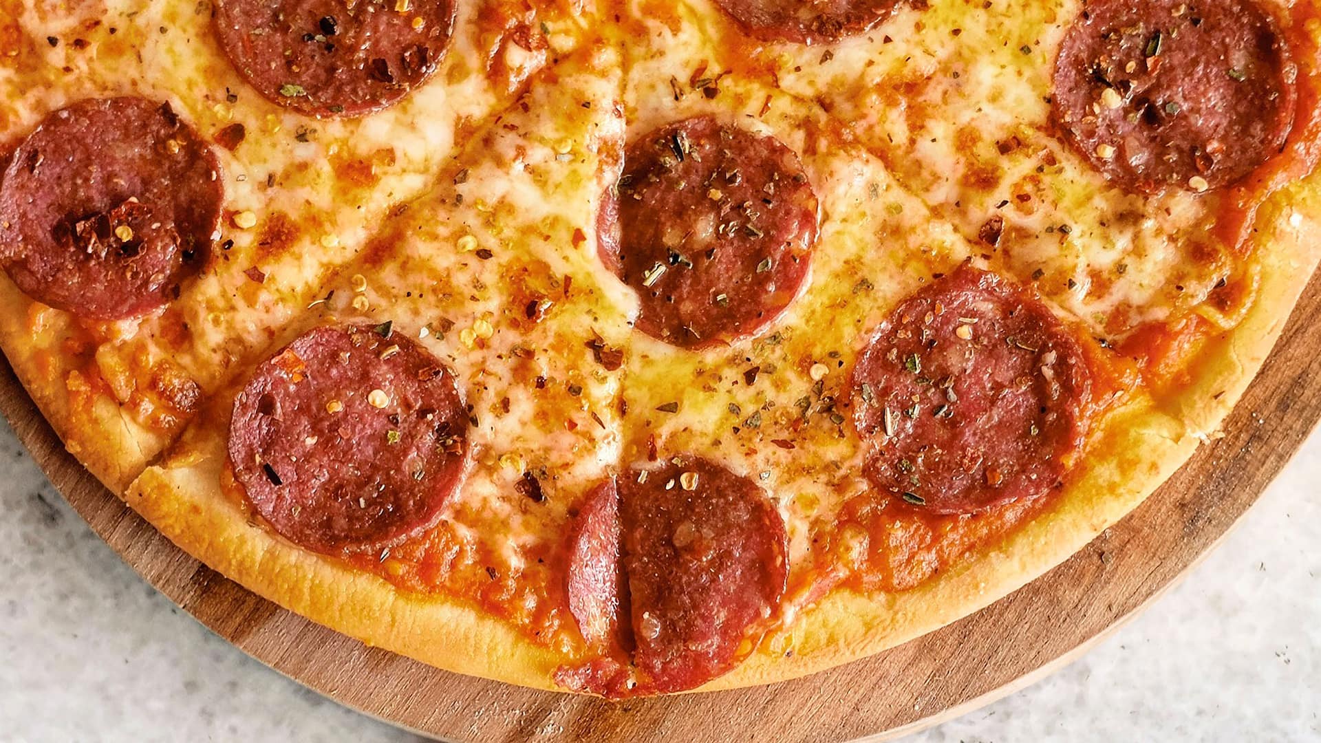 Grand Hyatt Bali Salsa Verde Italian Restaurant Pepperoni Pizza