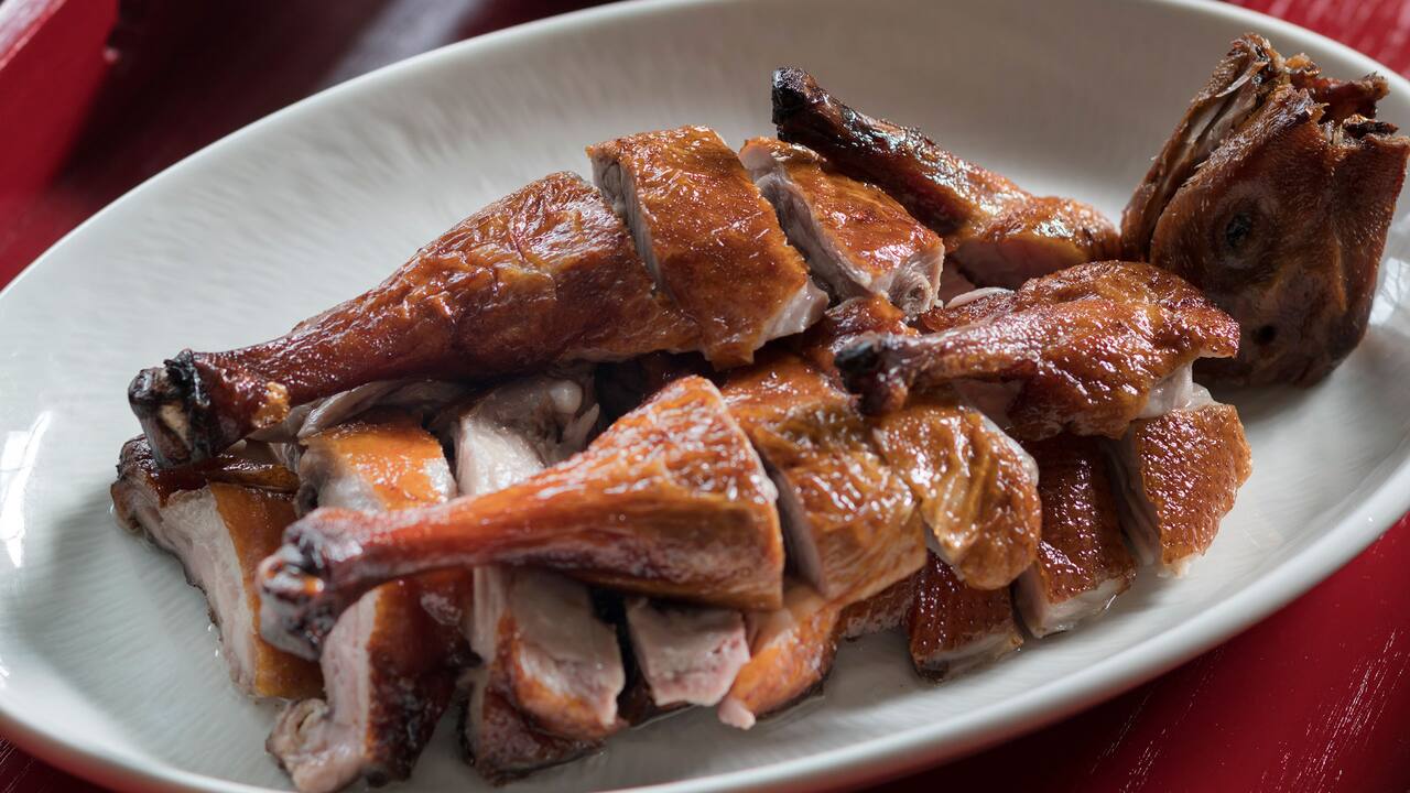 Roasted Crispy Cantonese Baby Duck