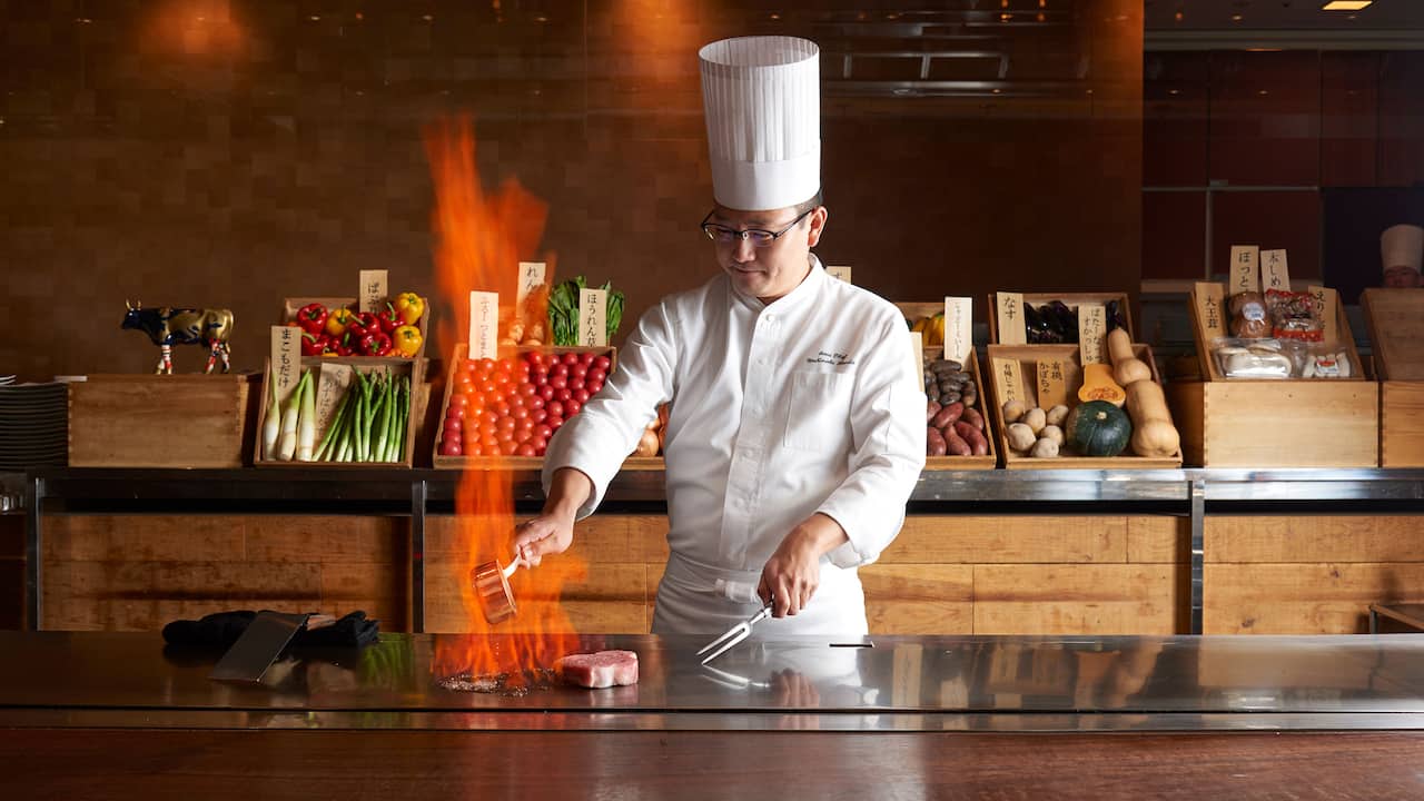 Grand Hyatt Tokyo Keyakizaka Chef グランド ハイアット 東京 鉄板焼 けやき坂 シェフ Grand Hyatt Tokyo Keyakizaka Chef グランド ハイアット 東京 鉄板焼 けやき坂 シェフ