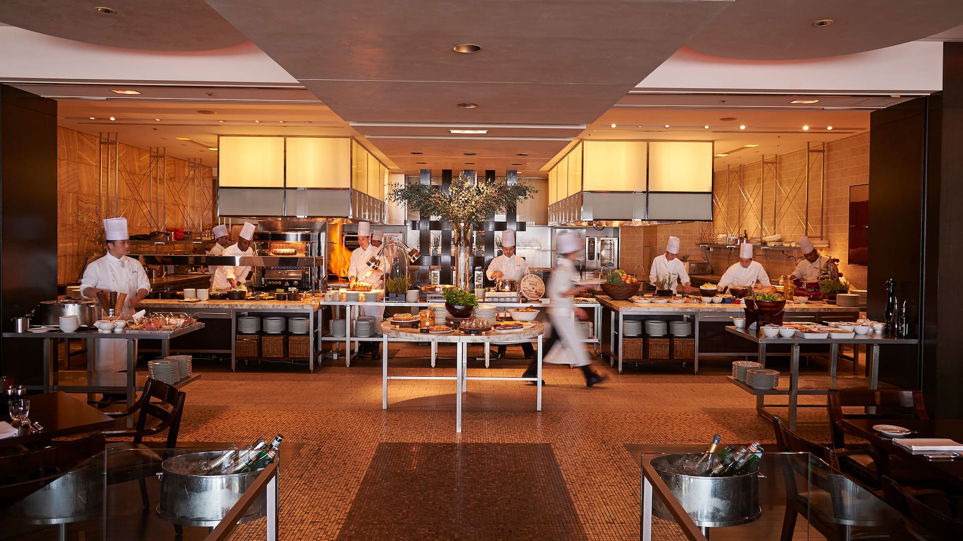 Grand Hyatt Tokyo TFK Open Kitchen