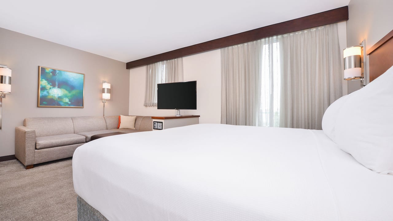 King Bed with sofa bed
