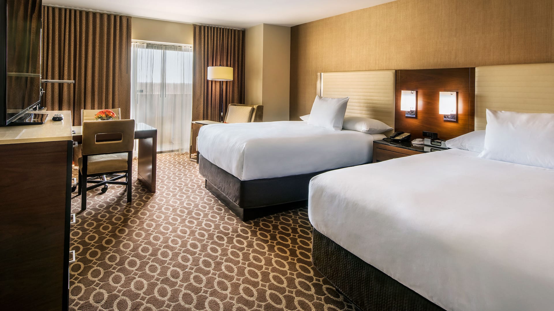 1/4 Hyatt Regency O'Hare Chicago Balcony Double Long