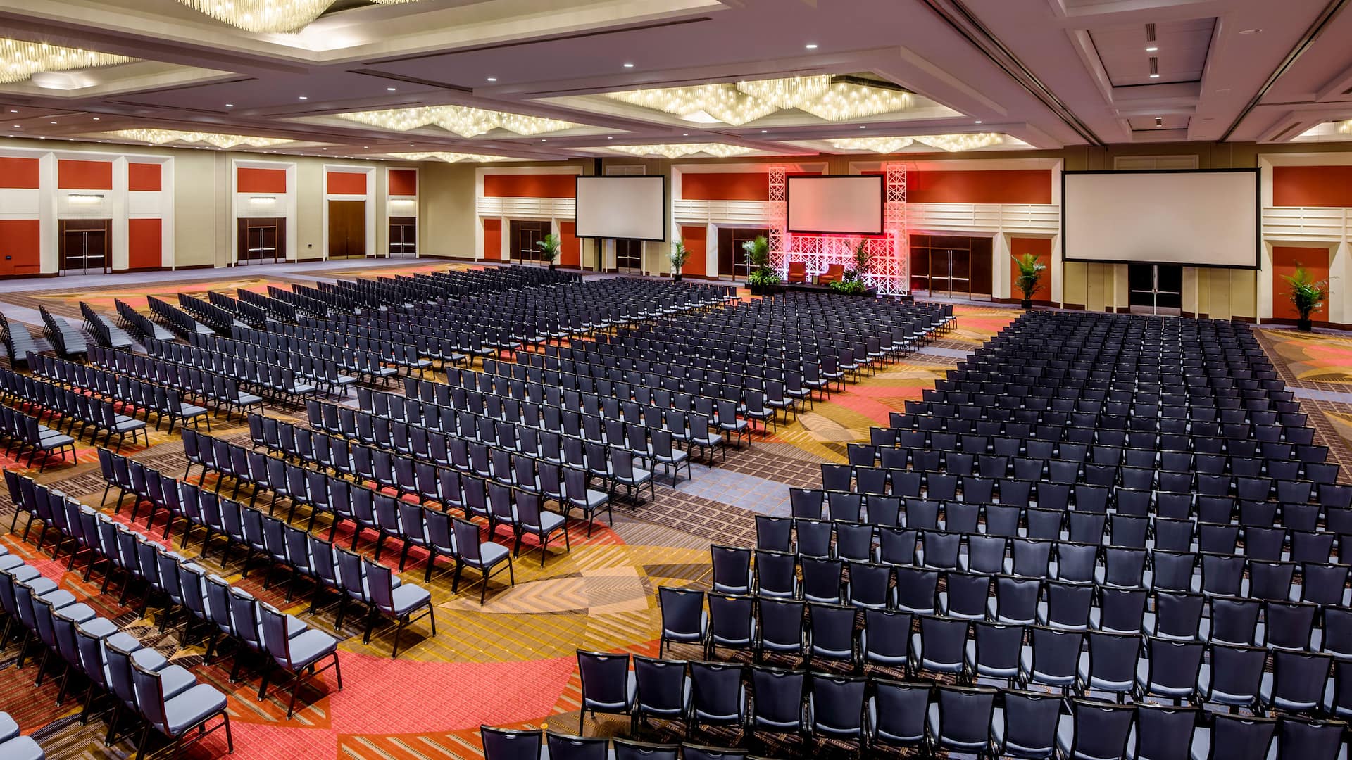 2 of 3 Hyatt Regency O'Hare Chicago Grand Ballroom Theater Detail