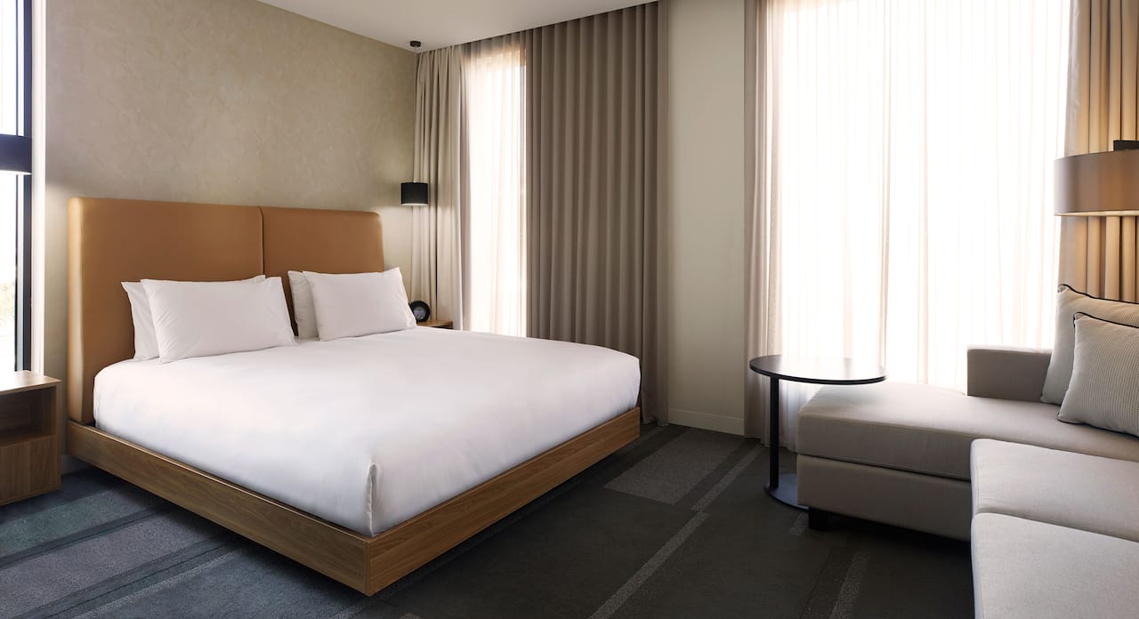 King Bed with sofa bed