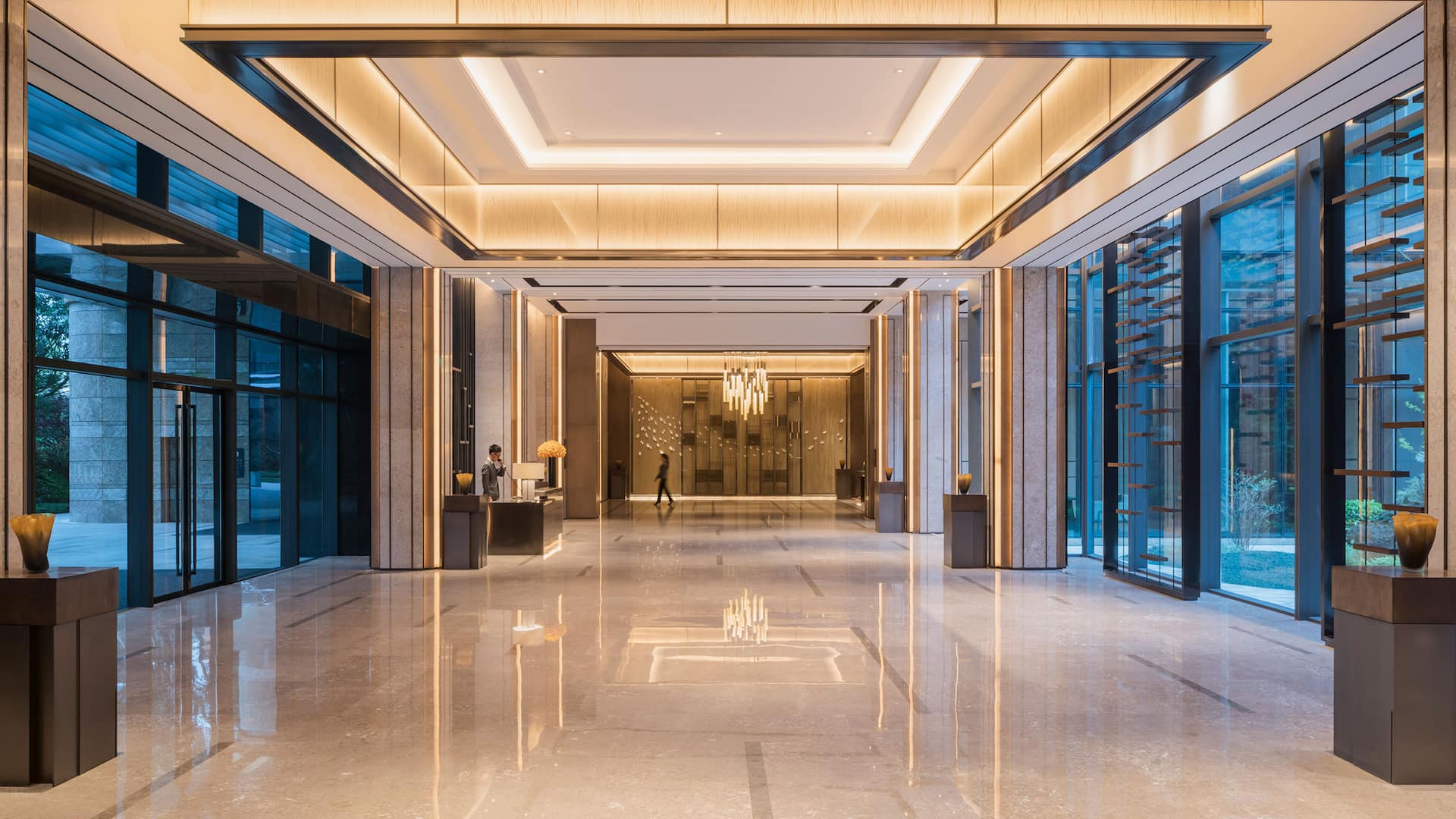 Hyatt Regency Fuzhou Cangshan Lobby Model