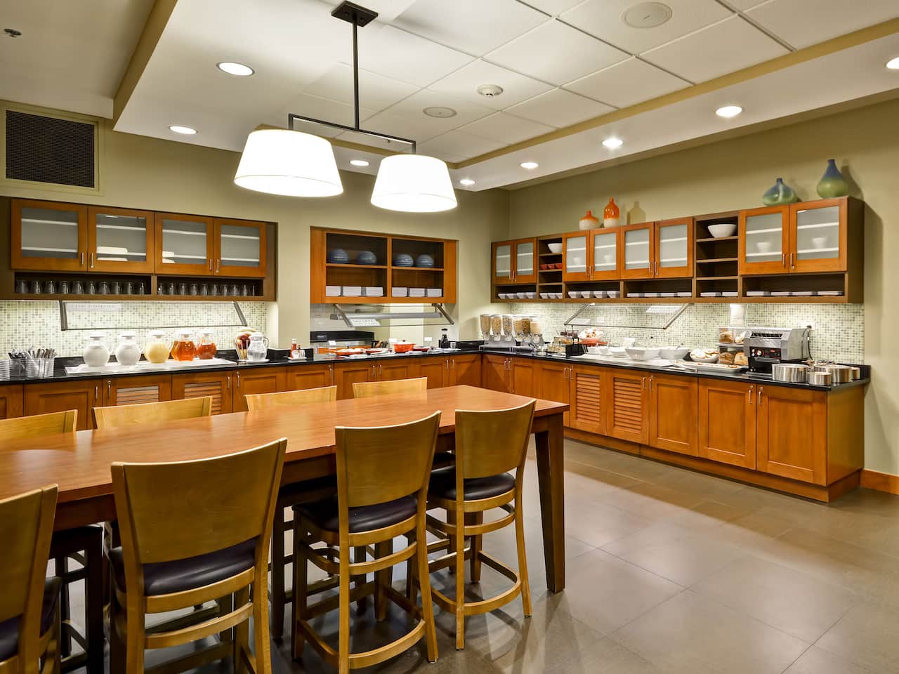 Breakfast area