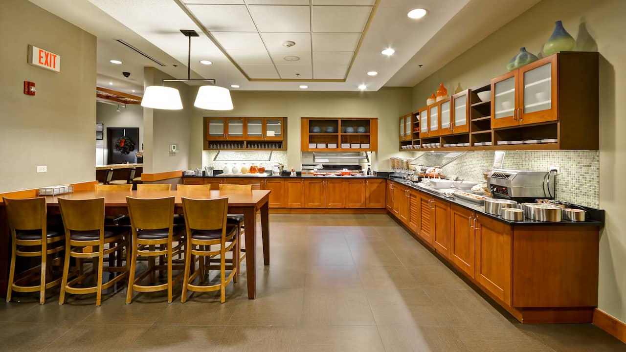 Breakfast buffet