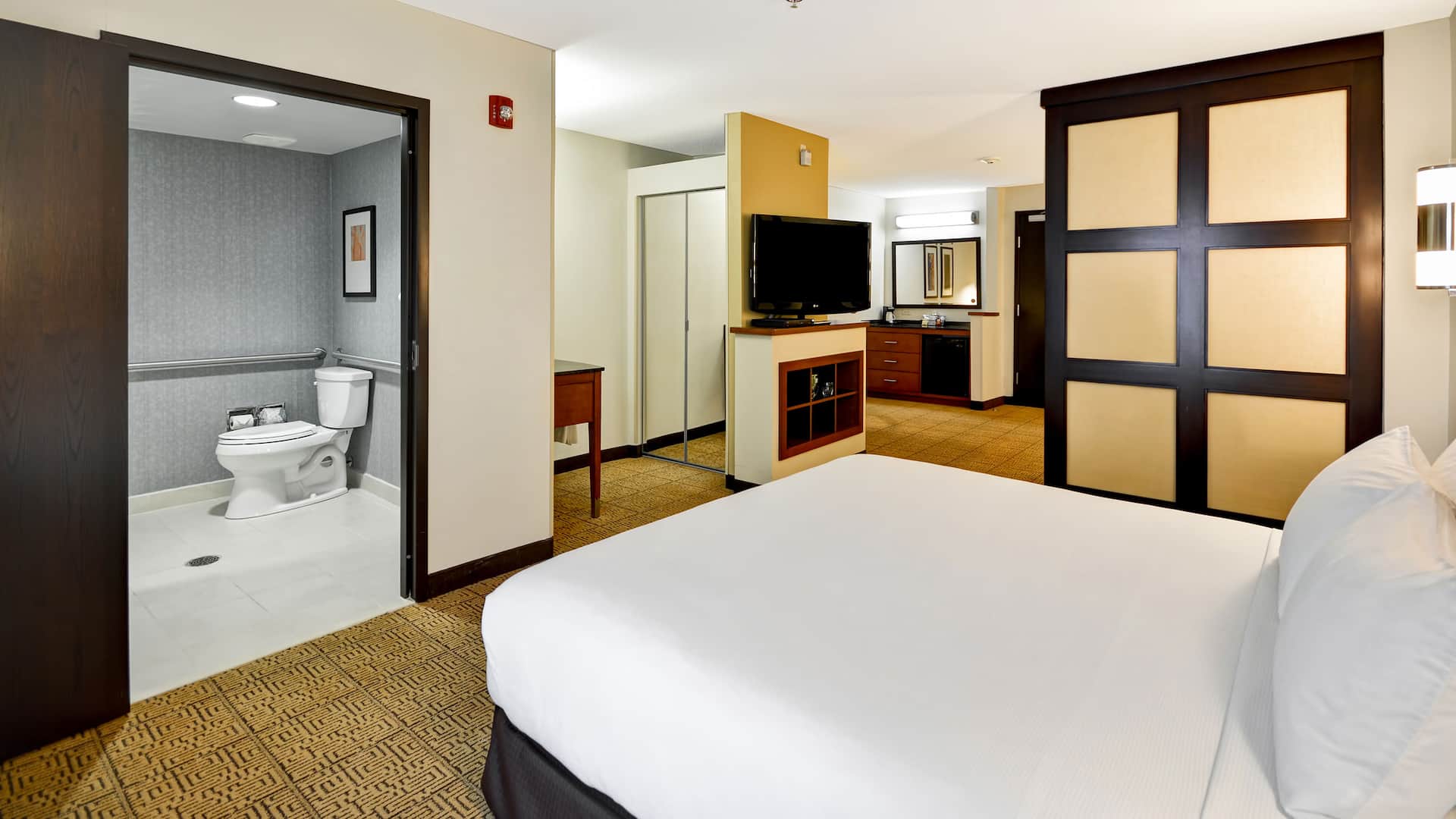 King bed high floor