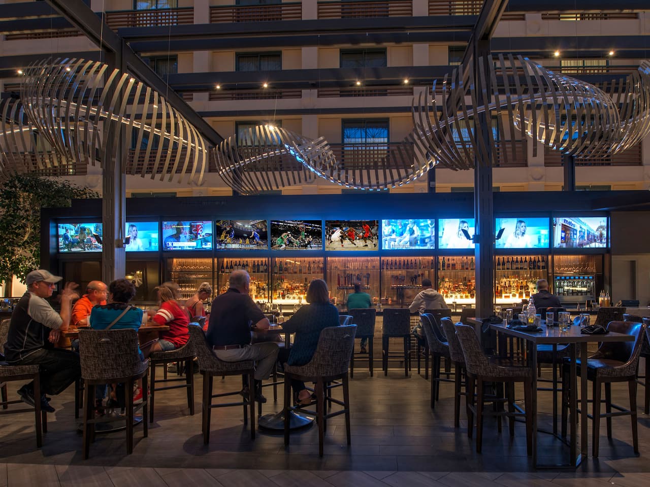 3Sixty Bar at night
