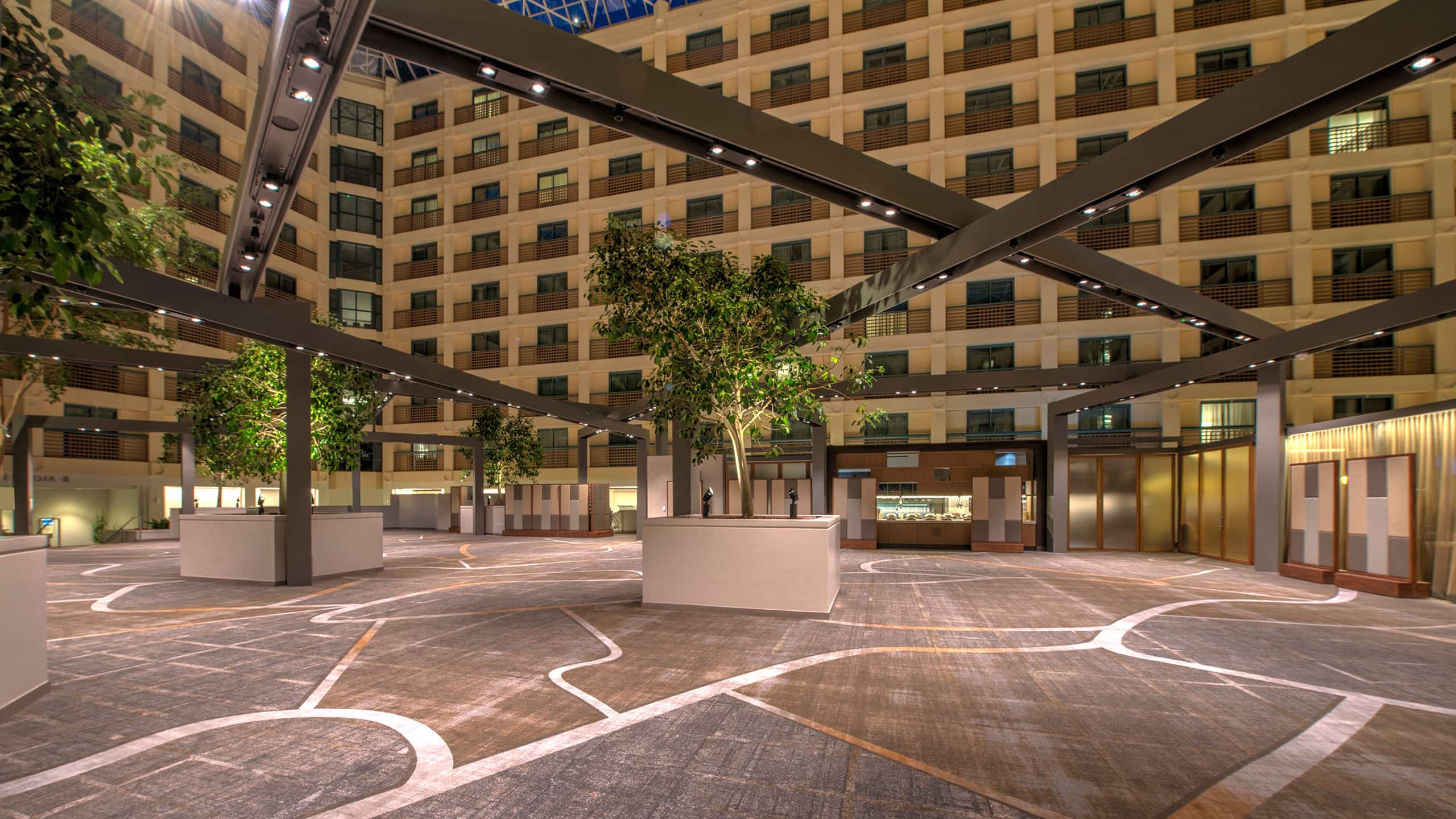 Hyatt Regency San Francisco Airport Atrium Meeting Space