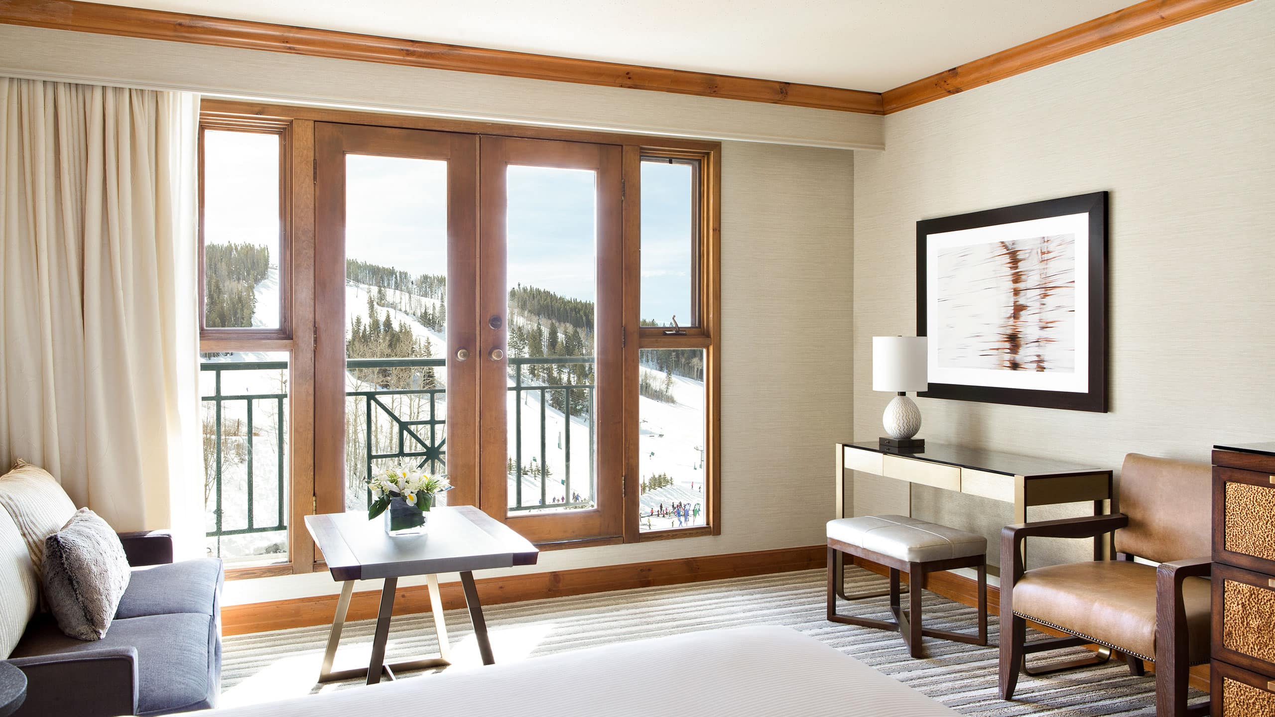 Park Hyatt Beaver Creek Resort and Spa Slopeside View Room