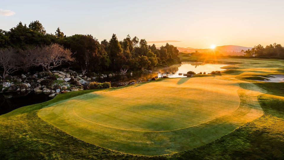 Golf Sunset