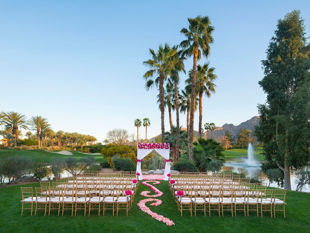 Palm Springs Desert Wedding Venues Hyatt Regency Indian Wells