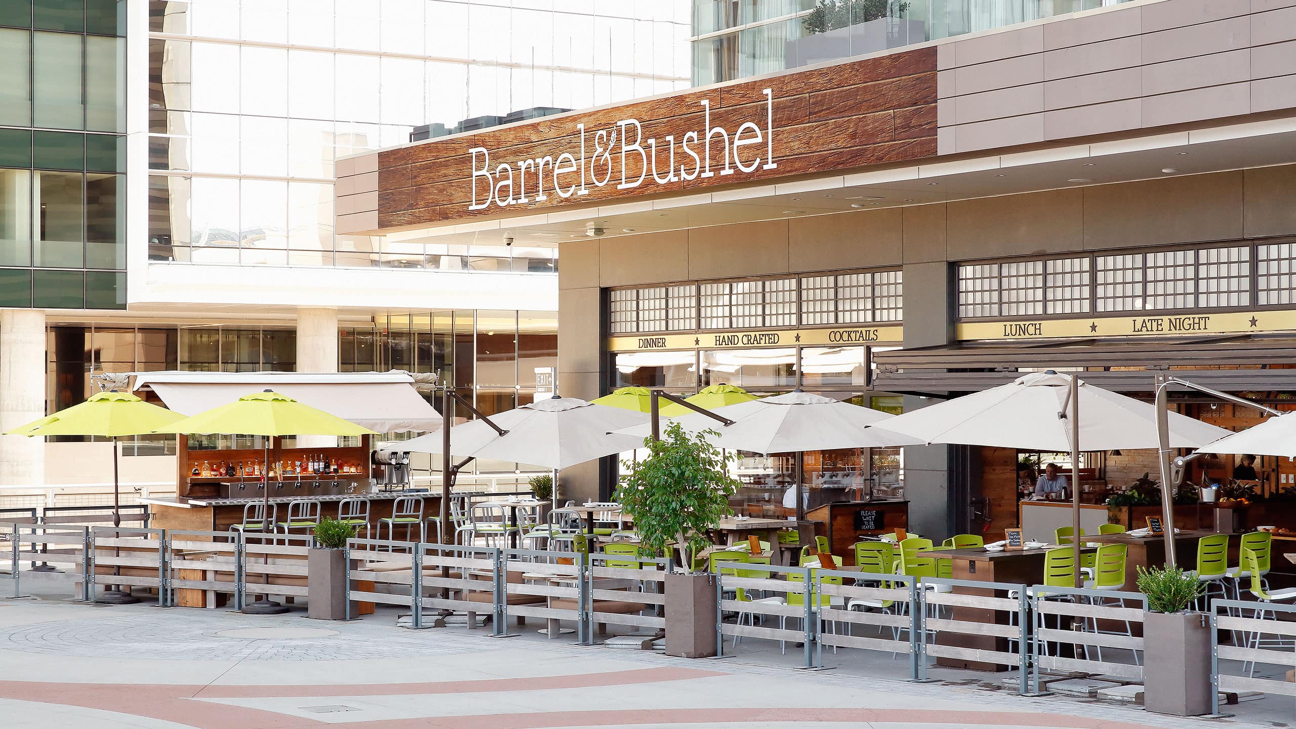 Hyatt Regency Tysons Corner Center Patio View
