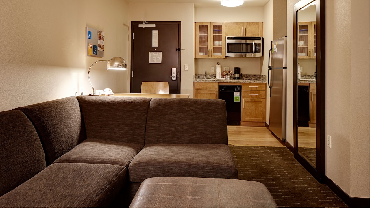 Hyatt House Studio Suite with Laptop
