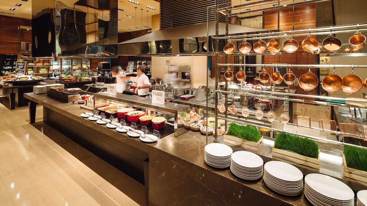 Buffet Breakfast Hot Station Collins Kitchen