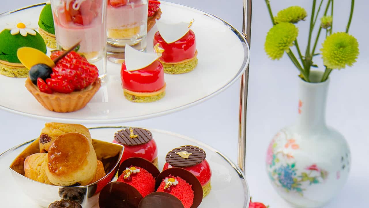 Strawberry Afternoon Tea Set