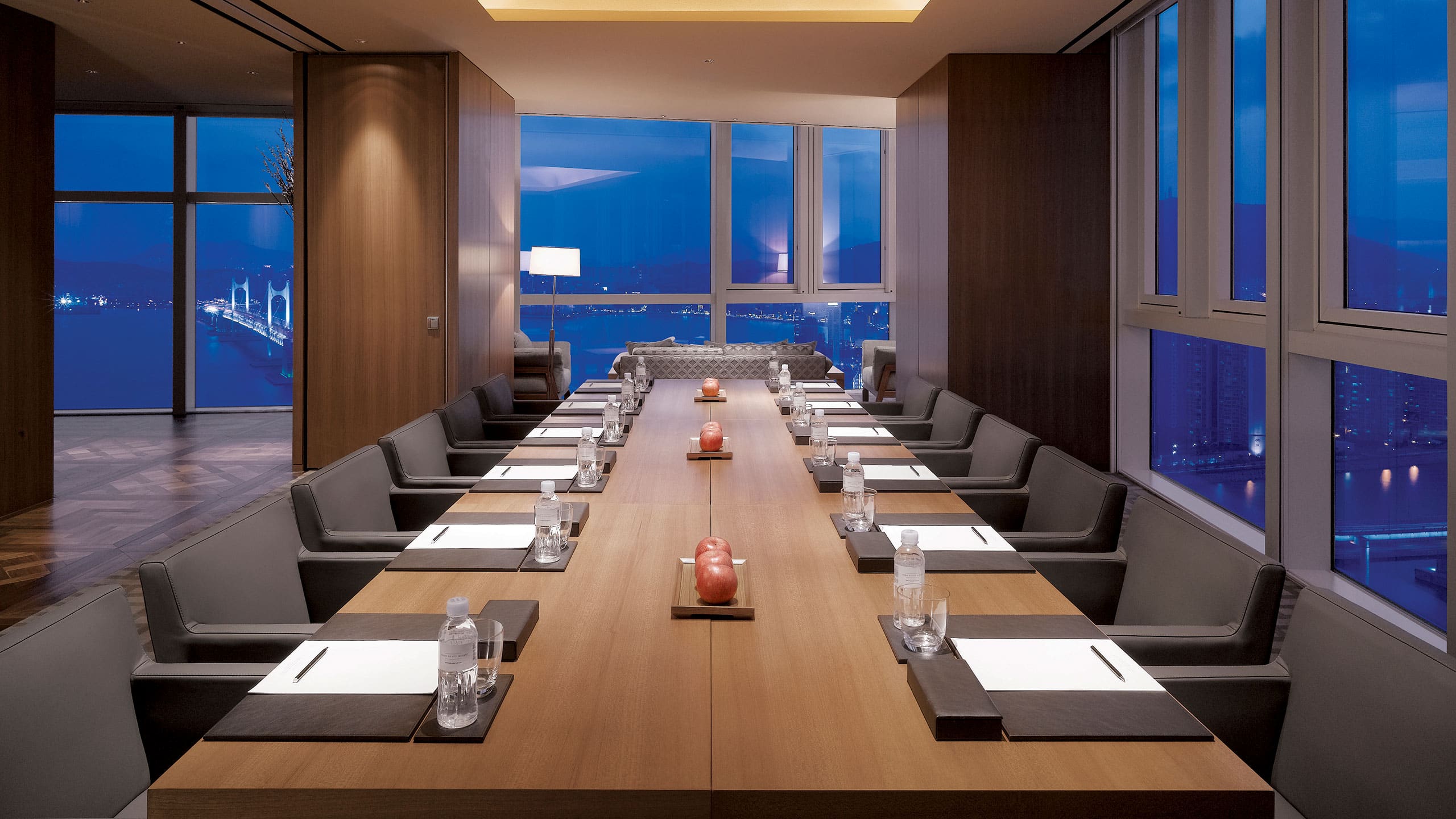 Park Hyatt Busan Drawing Room Night