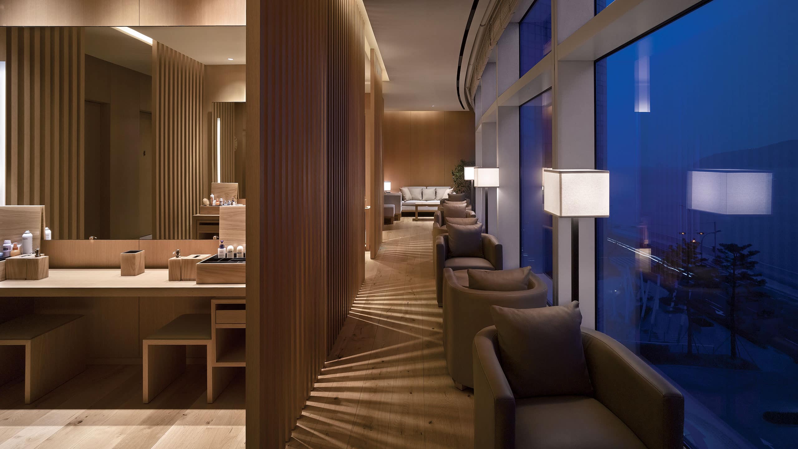 Park Hyatt Busan Lumi Spa Ladies Waiting Area