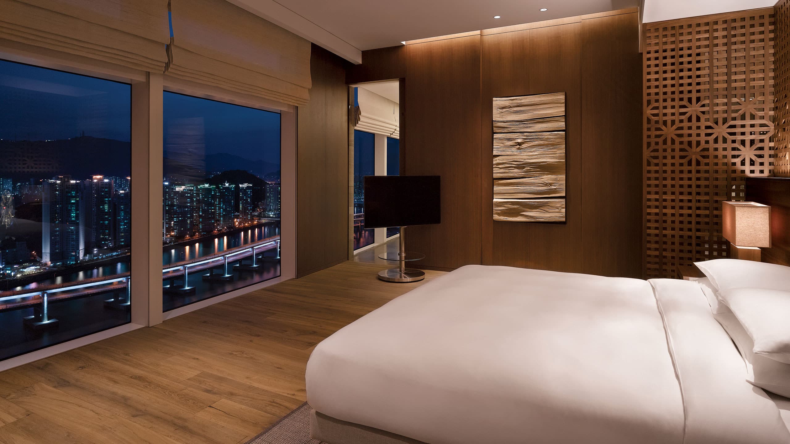 7 of 8 Park Hyatt Busan Presidential Suite Bedroom