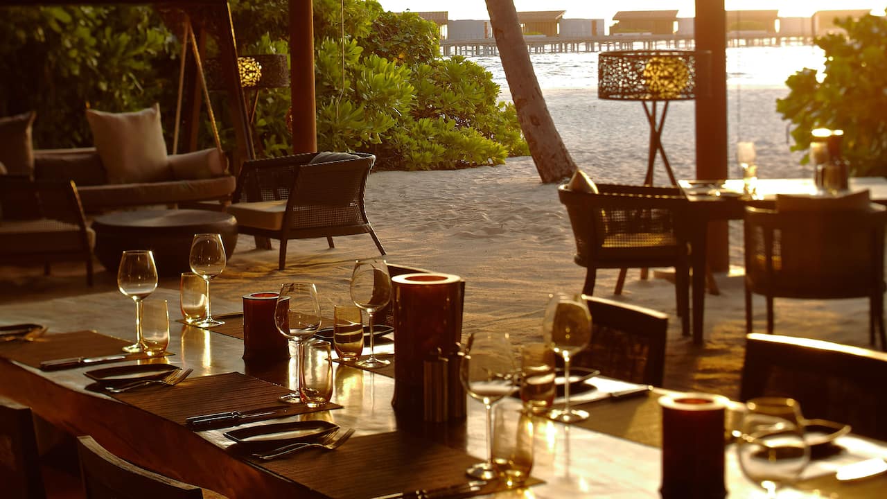 Battutas Restaurant at Sunset