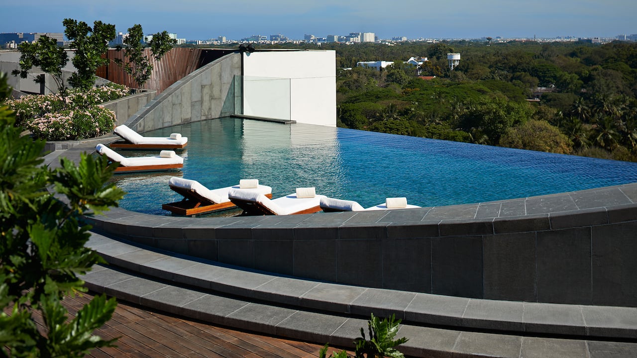 Rooftop Infinity Swimming Pool 