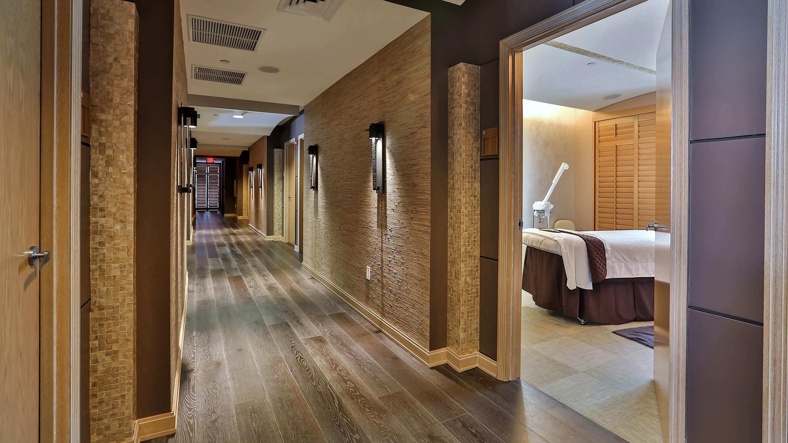 Hyatt Centric South Beach Miami Exhale Spa Hallway