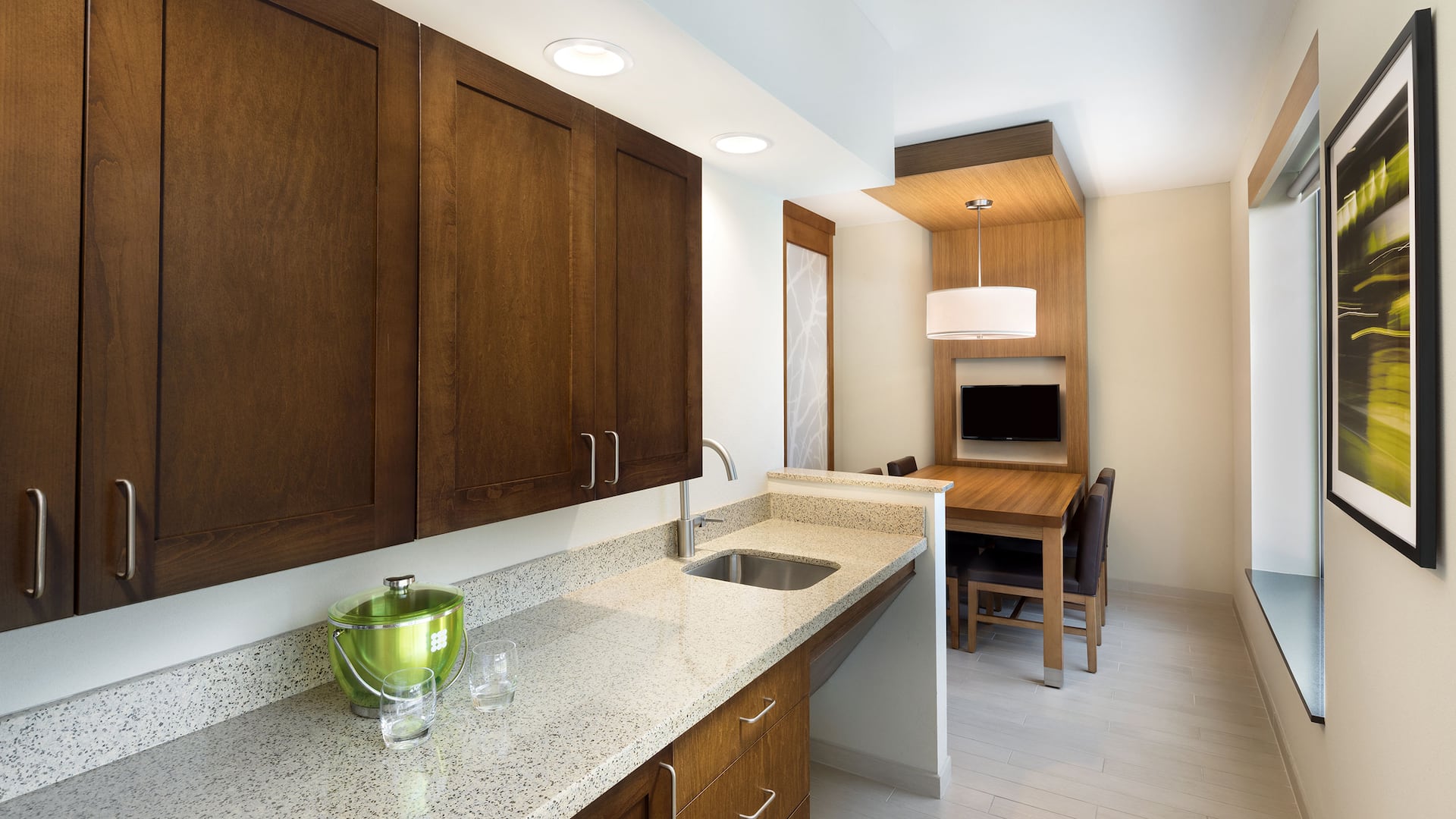 Hyatt Place Biloxi ADA King Gulf View Kitchen