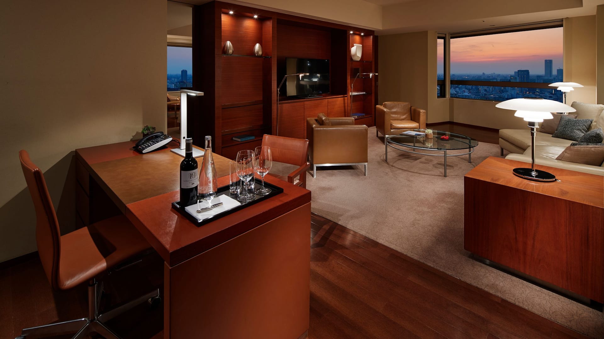 Grand Hyatt Tokyo New Grand Executive Suite Twin Living Room
