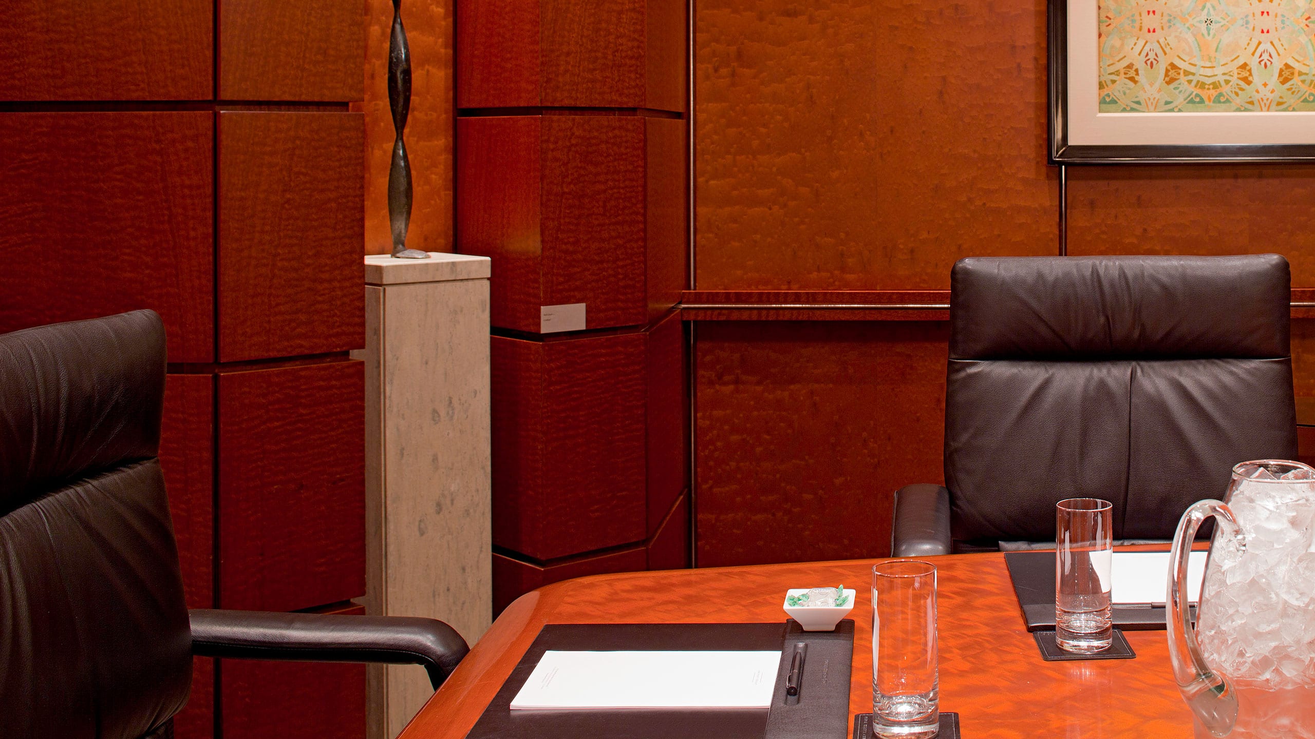 2 of 3 Park Hyatt Chicago Boardroom Detail