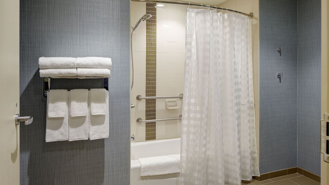 Mobility-Accessible Tub with Grab Bars - Hyatt Place Madison/Verona