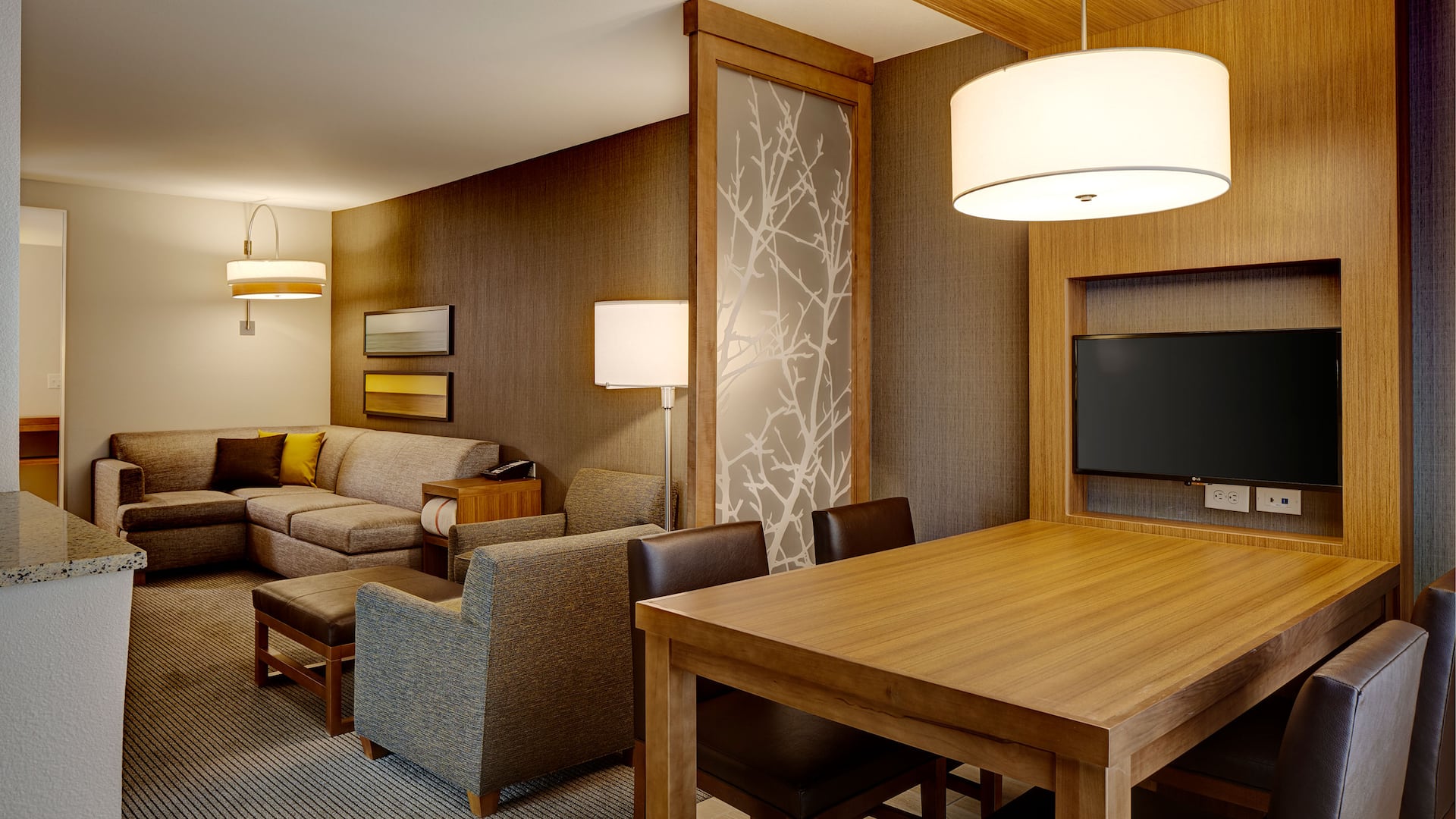 Hyatt Place Madison / Verona One Bedroom Suite Living Area